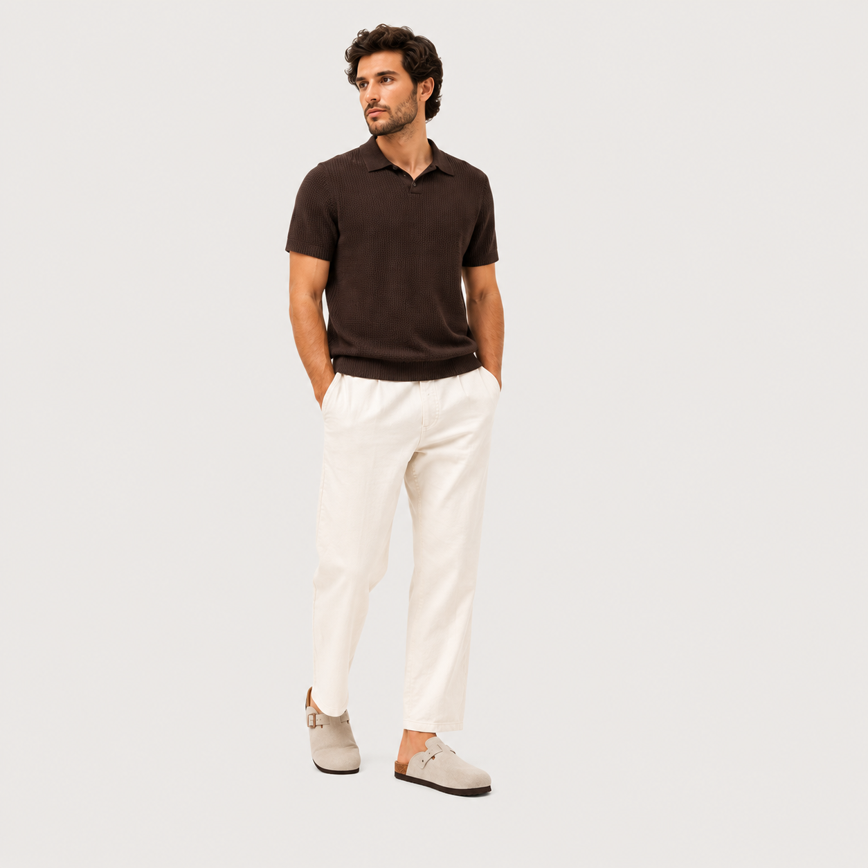 Suede Cork Clogs for Men – product image 5