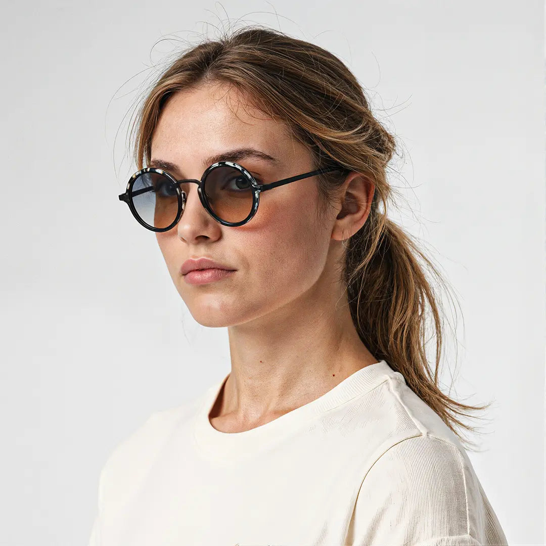Polarized UV400 Round Metal Sunglasses – Legacy ANTWERP