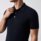 Men's Knitted Polo Shirt – product image 5