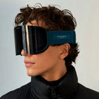 ARTIKA UV400 Mirrored Ski Goggles — Teal