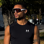 JAWO UV400 Cycling Sunglasses — Bronze Mirror