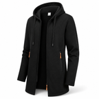 Men's Hooded Longline Fleece Jacket – product image 1