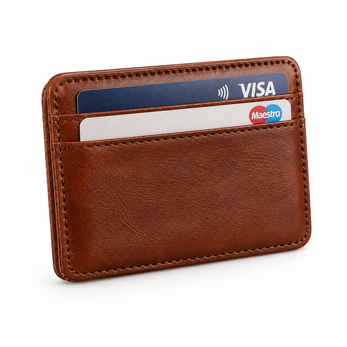 Leather Money Clip Wallet for Men – product image 1