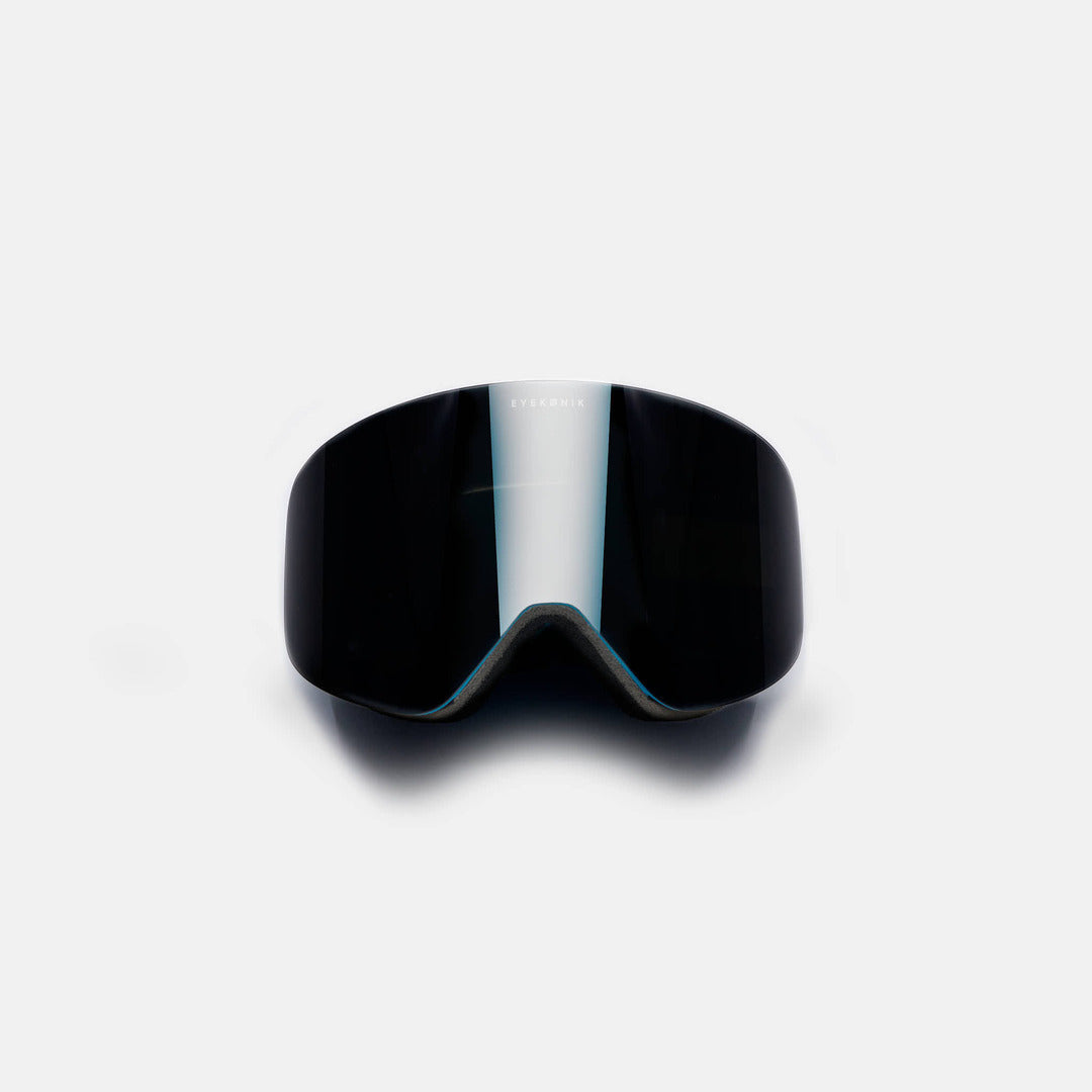 ARTIKA UV400 Mirrored Ski Goggles — Cyan