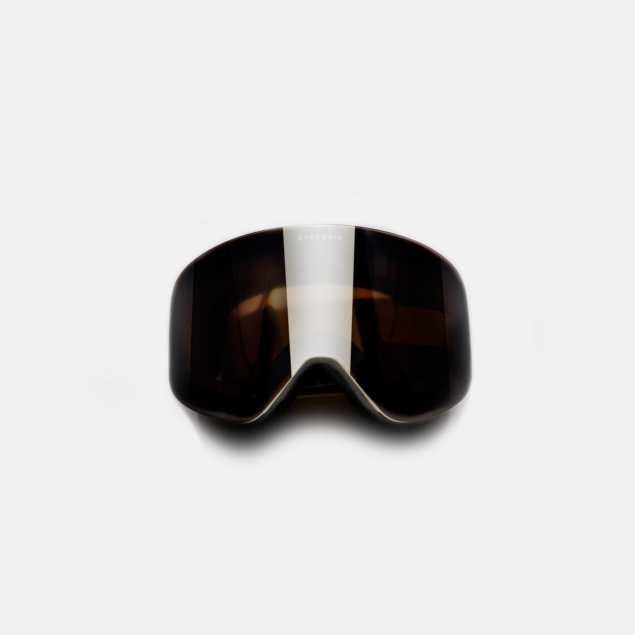 ARTIKA UV400 Mirrored Ski Goggles — Sand