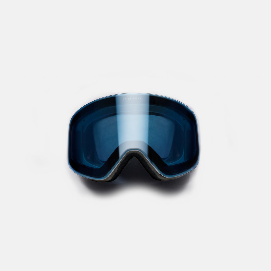 ARTIKA UV400 Mirrored Ski Goggles — Silver