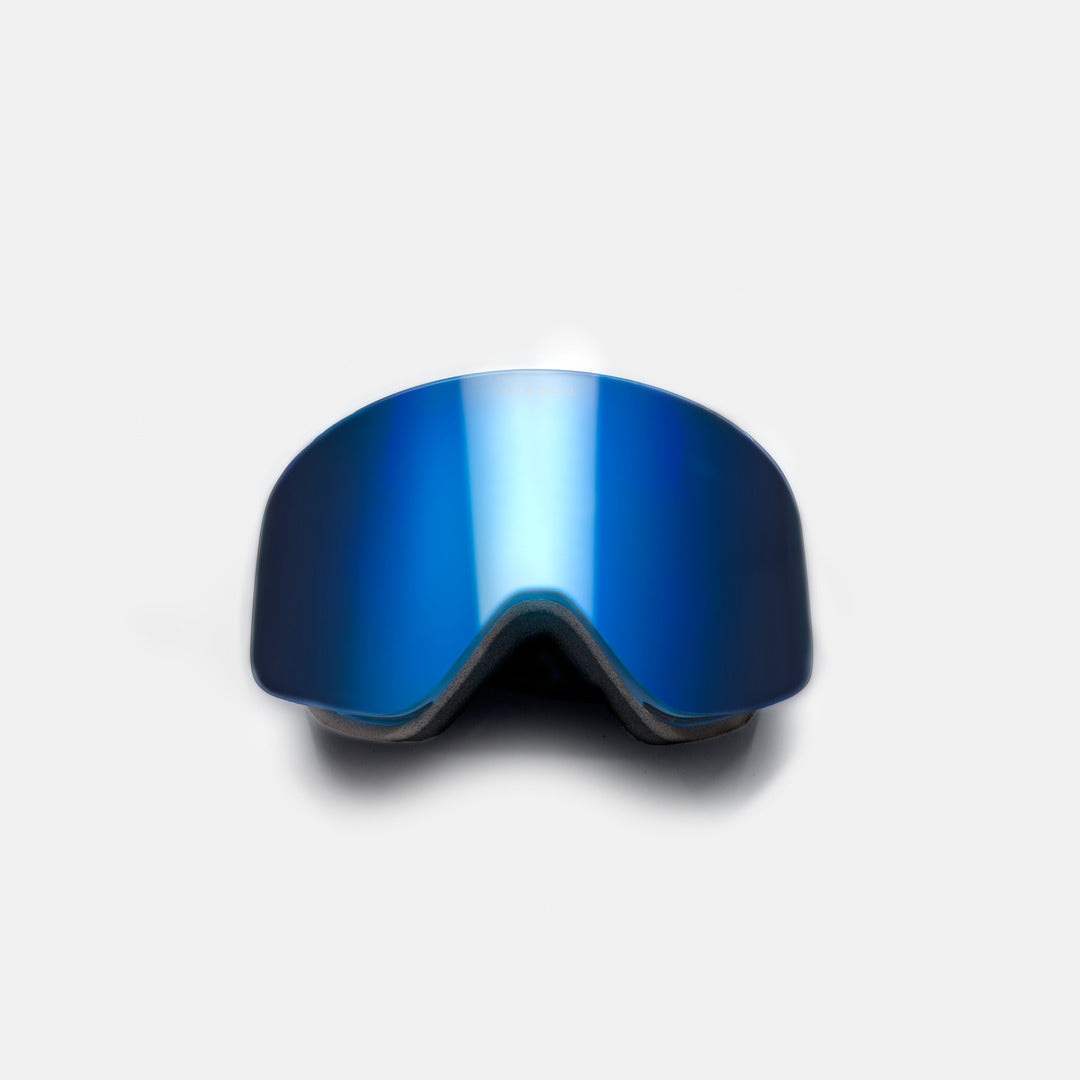 ARTIKA UV400 Mirrored Ski Goggles — Marine