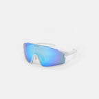 NASH Lightweight Shield Sunglasses — Blue Mirror