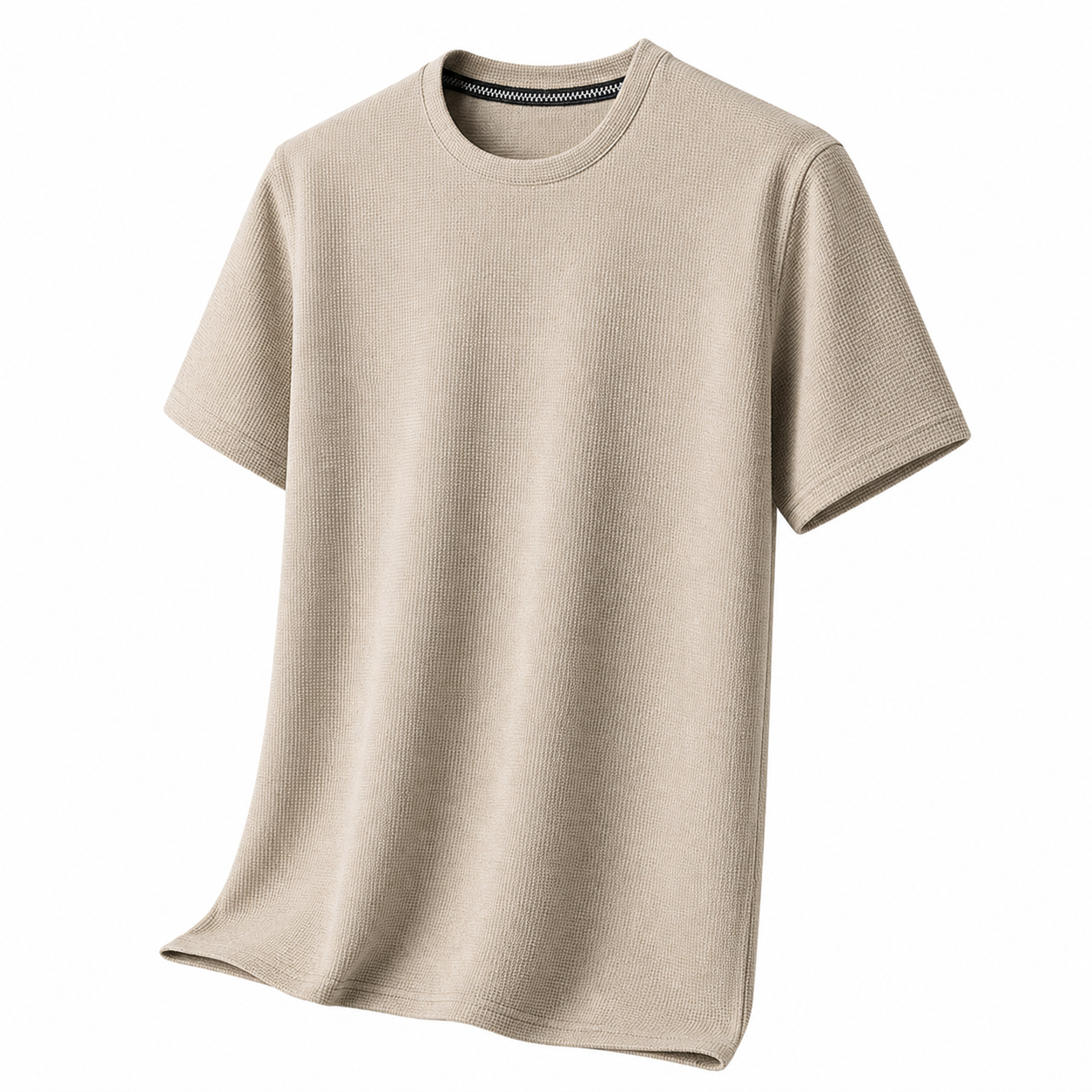 Men's Waffle Knit T-Shirt for Casual Wear – product image 1