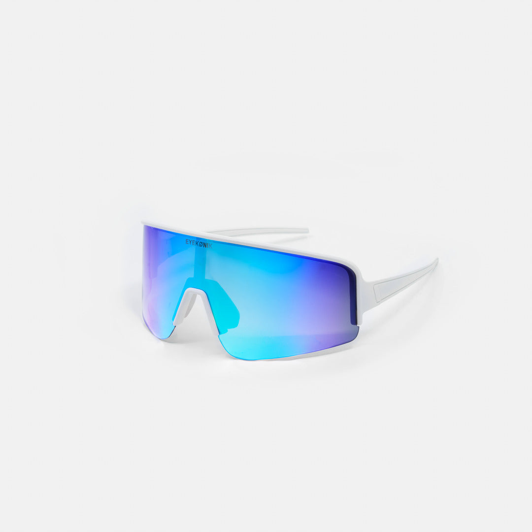 JAWO UV400 Cycling Sunglasses — Violet Mirror