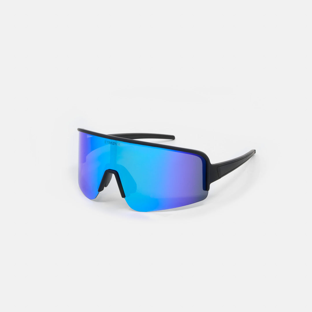 JAWO UV400 Cycling Sunglasses — Blue Mirror