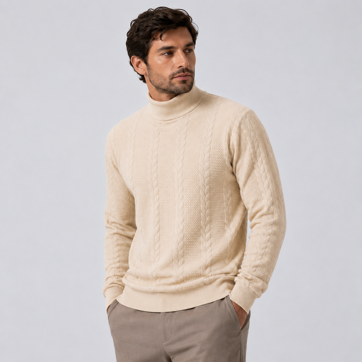Men's Knit Sweater – Old Money Style – product image 6
