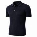 Men's Knitted Polo Shirt – product image 1