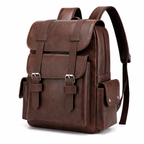 Leather Laptop Backpack for Men – product image 5