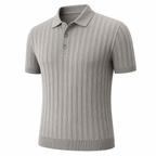 Men's Knitted Polo Shirt – product image 3