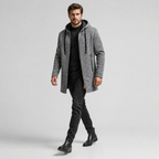 Men's Hooded Longline Fleece Jacket – product image 5