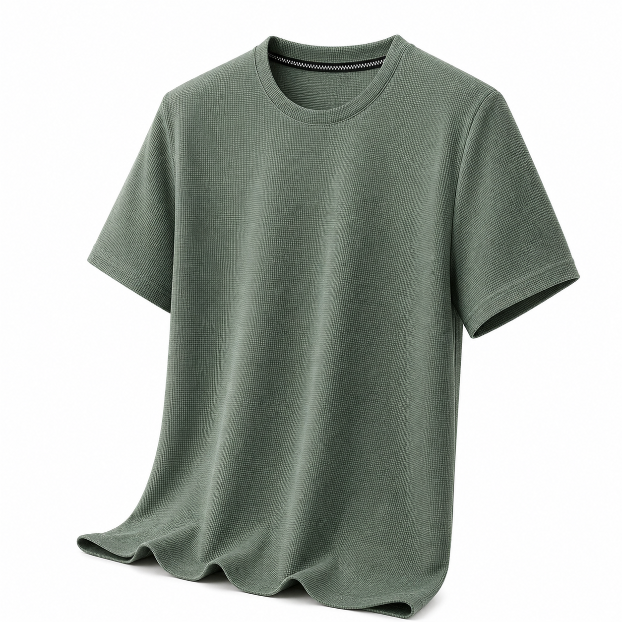Men's Waffle Knit T-Shirt for Casual Wear – product image 6