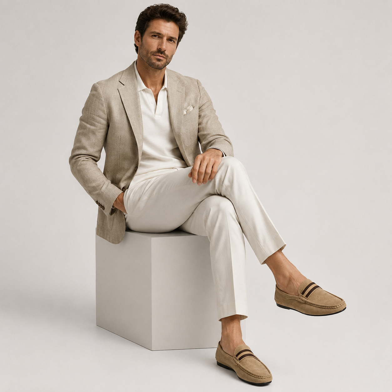 Suede Mule Loafers for Men – product image 7