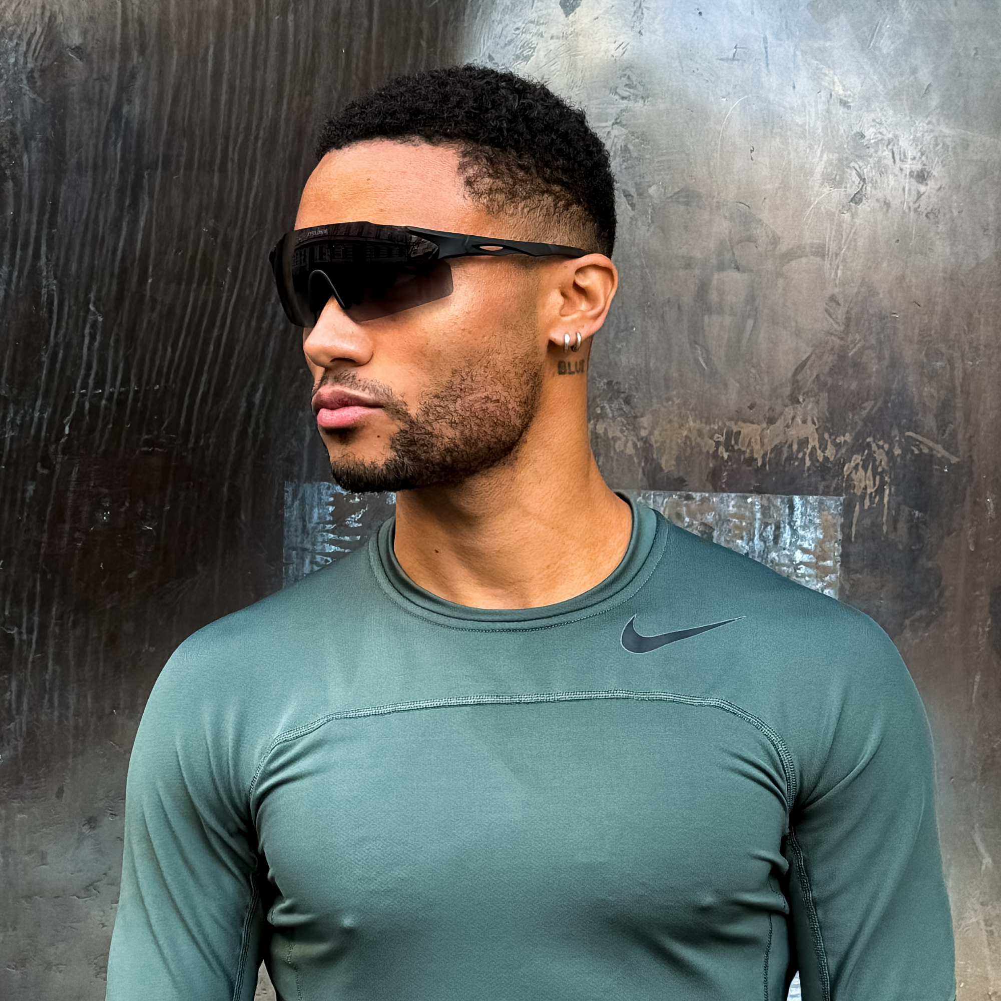 NASH Lightweight Shield Sunglasses — Smoke