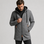 Men's Hooded Longline Fleece Jacket – product image 6