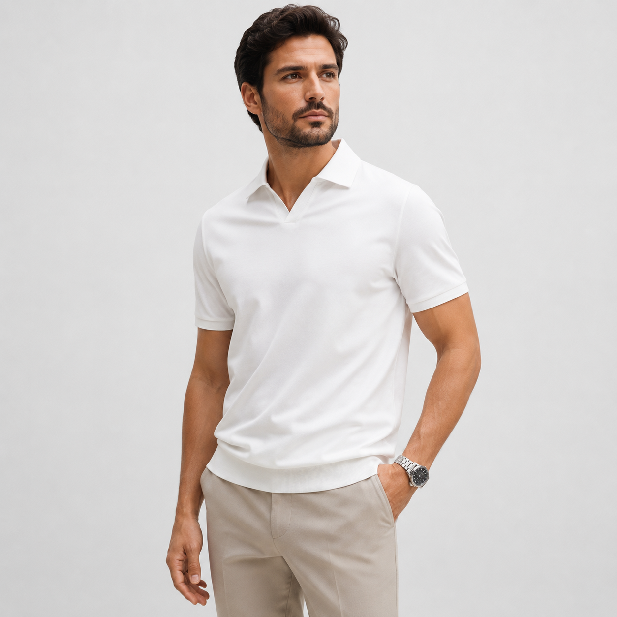 Men's Silky Polo Shirt – product image 6