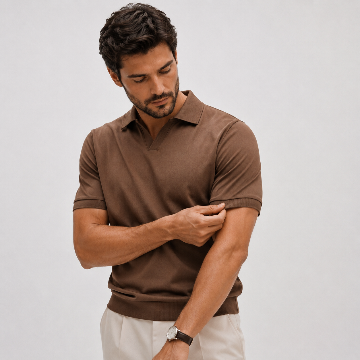 Men's Silky Polo Shirt – product image 7