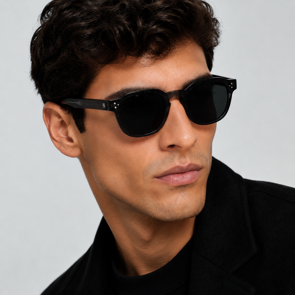 Men's Polarized Vintage Square Sunglasses – product image 9