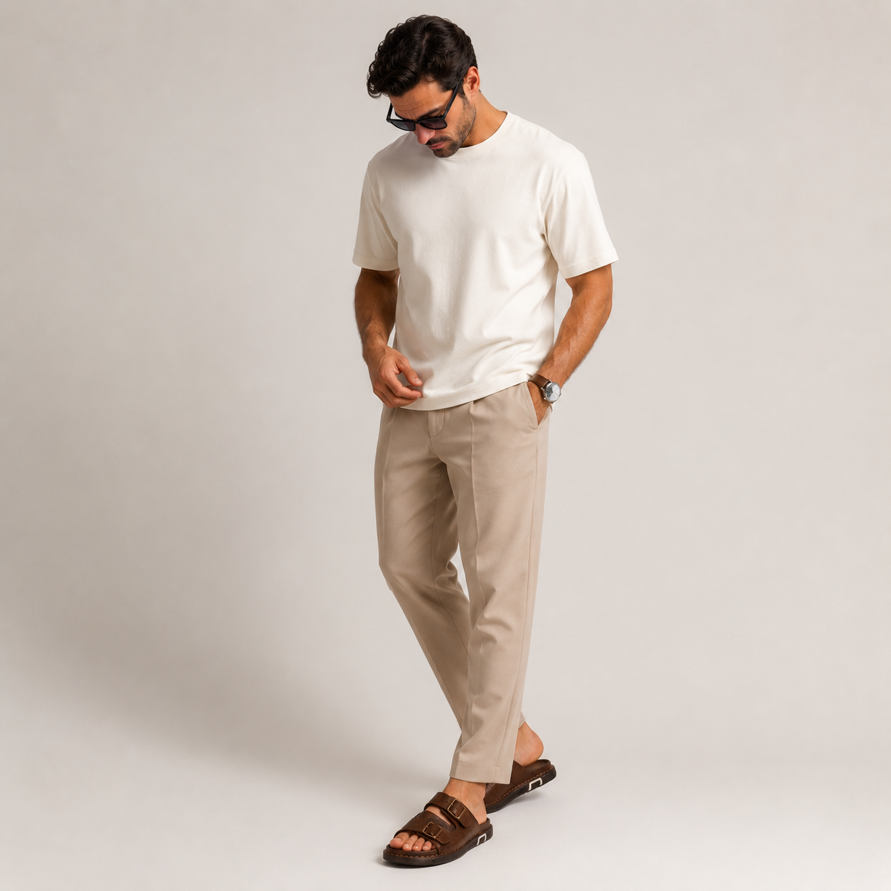 Men's Leather Sandals for Casual Wear – product image 8