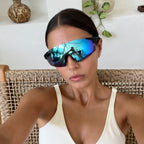 NASH Lightweight Shield Sunglasses — Aqua Mirror