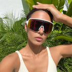 JAWO UV400 Cycling Sunglasses — Bronze Mirror