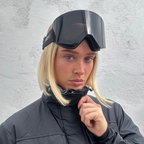 ARTIKA UV400 Mirrored Ski Goggles — Midnight