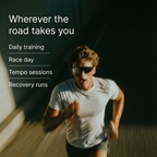 ACE Mirrored Running Sunglasses — Onyx