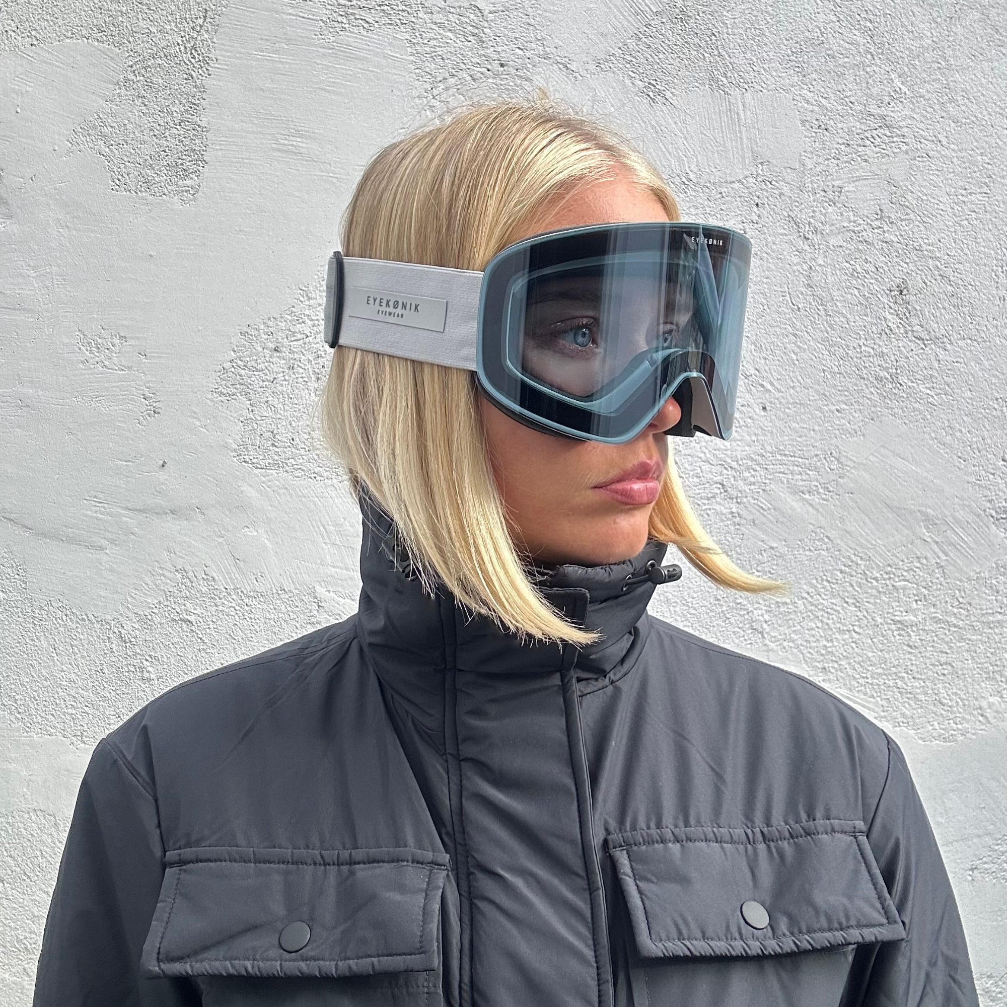 ARTIKA UV400 Mirrored Ski Goggles — Silver