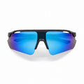 ACE Spectrum Blue Polarized UV400 Running Sunglasses - white background product view 1