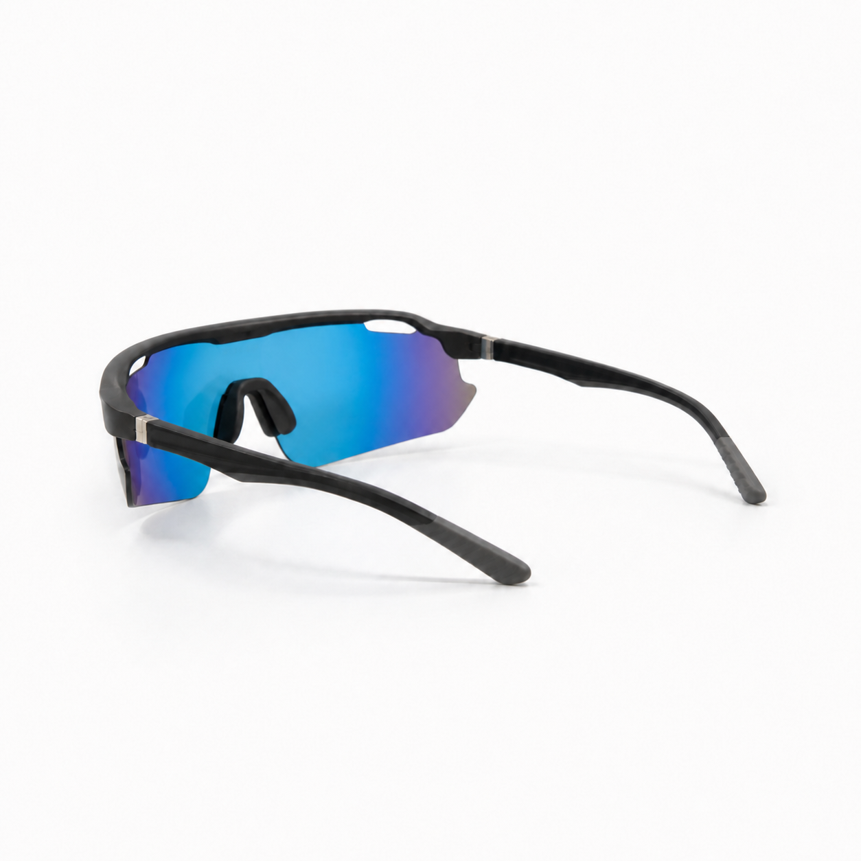 ACE Spectrum Blue Polarized UV400 Running Sunglasses - white background product view 4