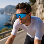 ACE Spectrum Blue Polarized UV400 Running Sunglasses - editorial lifestyle view 8