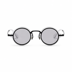 ANTWERP round polarized sunglasses gallery-08 on pure white