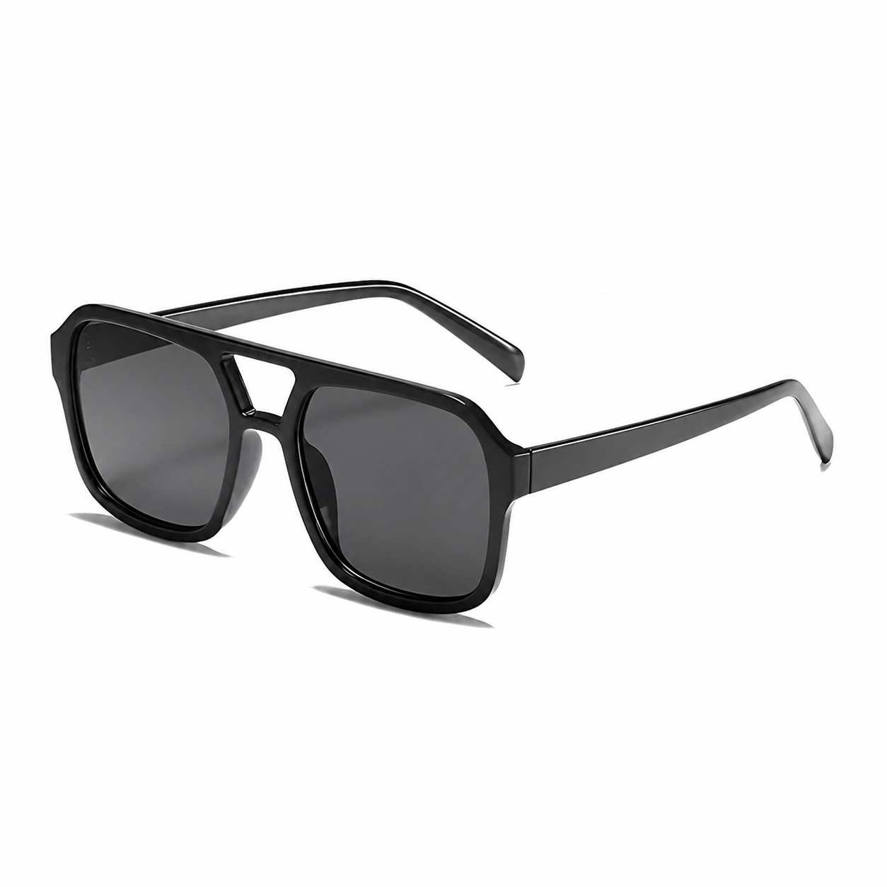 ASPEN black frame black lens angle