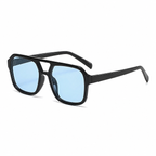 ASPEN black frame ice blue lens angle