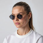 Polarized UV400 Geometric Metal Sunglasses – Legacy DOHA