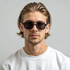 Polarized UV400 Geometric Metal Sunglasses – Legacy MONTREAL