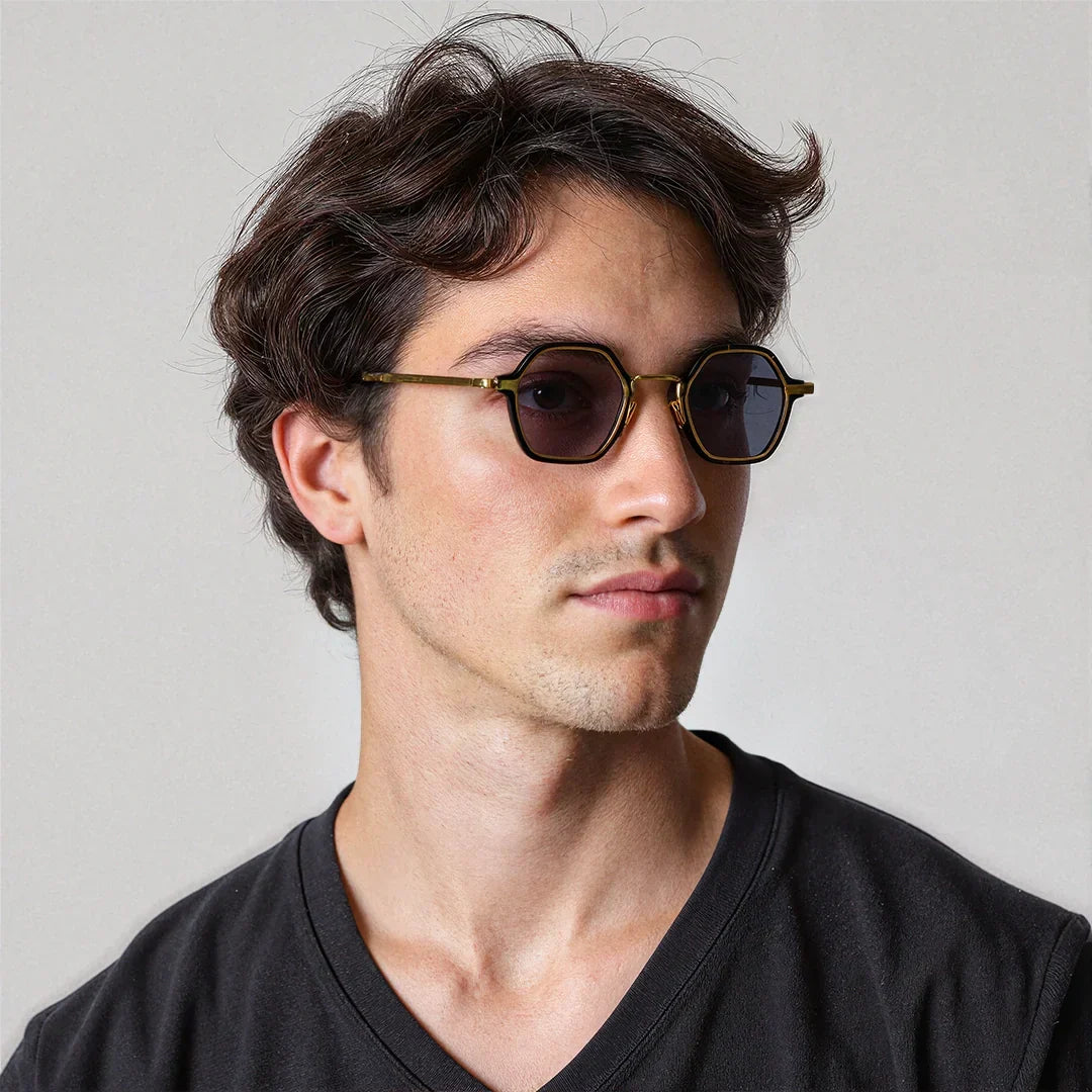 Polarized UV400 Hexagonal Metal Sunglasses – Legacy SEOUL