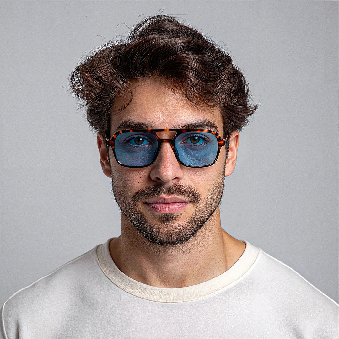 Polarized UV400 Square Navigator Sunglasses – Legacy MIAMI