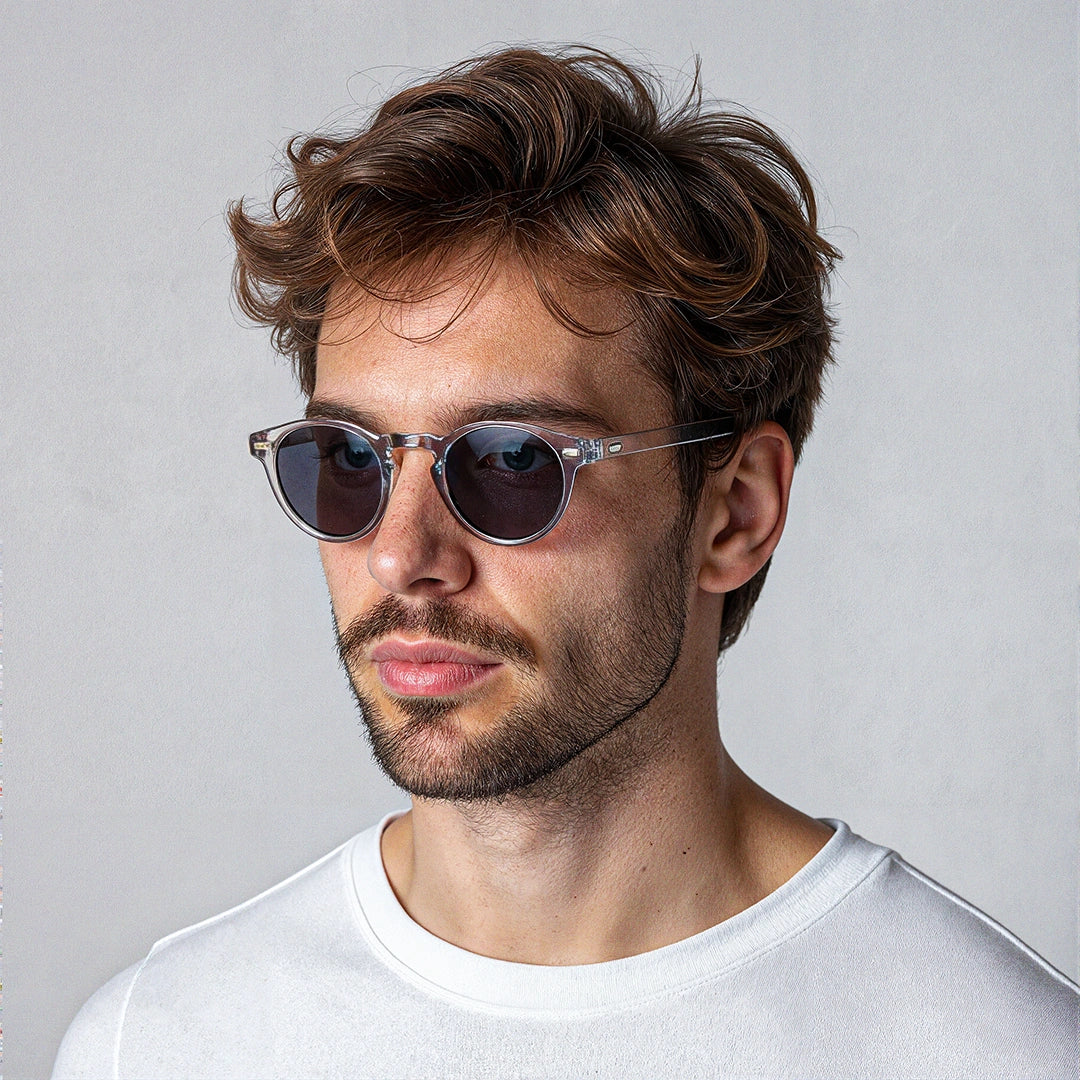 Polarized UV400 Round Frame Sunglasses – Legacy PORTO