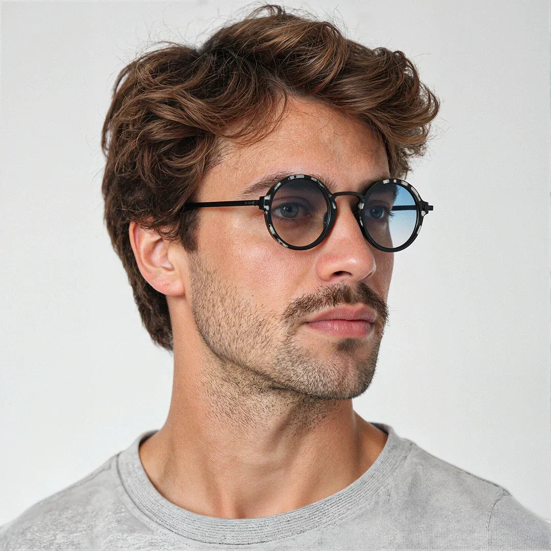 Polarized UV400 Round Metal Sunglasses – Legacy ANTWERP