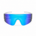 JAWO Glacier Blue UV400 Running & Cycling Sunglasses - white background product view 1