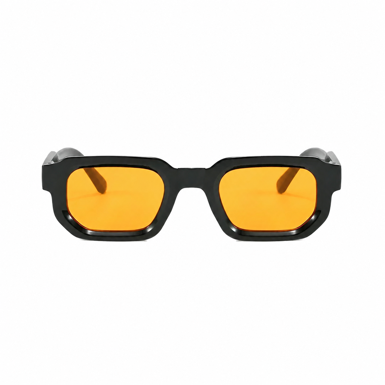 Legacy AMSTERDAM Black frame sun lens front on pure white background