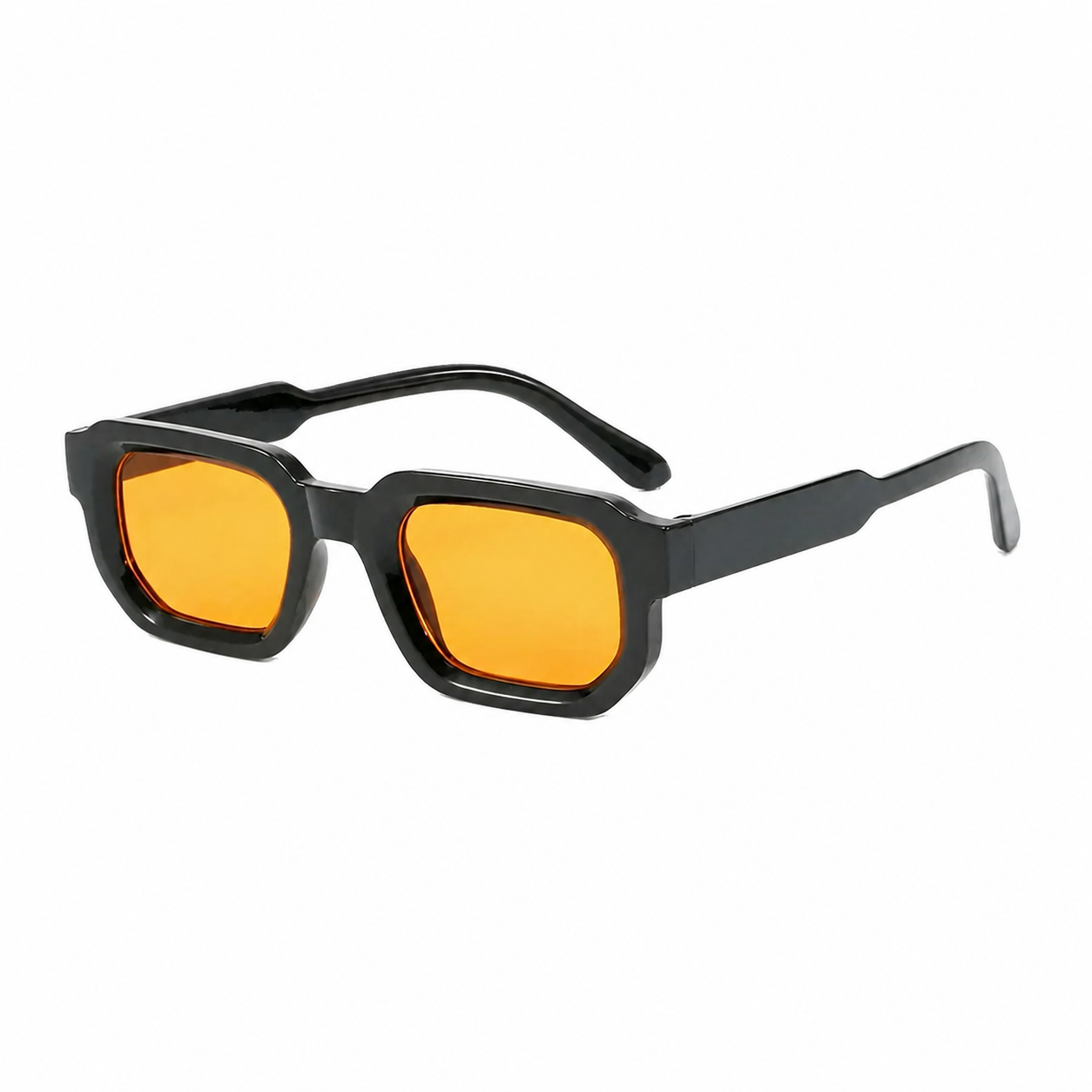Legacy AMSTERDAM Black frame sun lens angle on pure white background