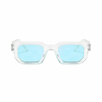 Legacy AMSTERDAM Clear frame ice lens front on pure white background