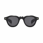Legacy ATHENS Black frame black polarized lens front view on pure white